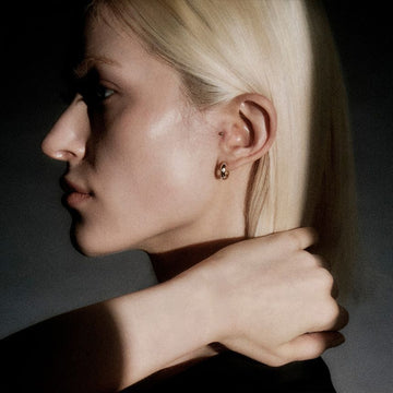 MSGRN  Bamboo Petit Hoop Earrings 154657769