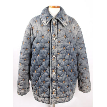 Louis Vuitton Limited Edition Denim Monogram Overshirt Padding XL 154658447
