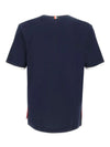 Thom Browne Striped Ringer Short Sleeve T-Shirt MJS083A 154658873 [P]