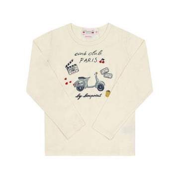 BONPOINT Langarm-T-Shirt für Mädchen Tizian 104 146263354