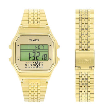 MAISON MARGIELA Timex x MM6 Digital T80 Geschenkeset Metall Uhr 150543629