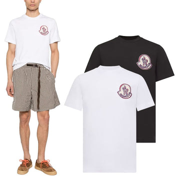 Moncler Embroidered Logo Short Sleeve T-Shirt 154659569