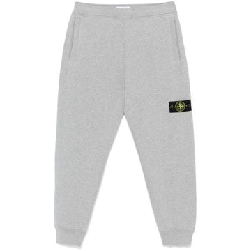 Stone Island Brushed Cotton Fleece Sweat Pants 120755874