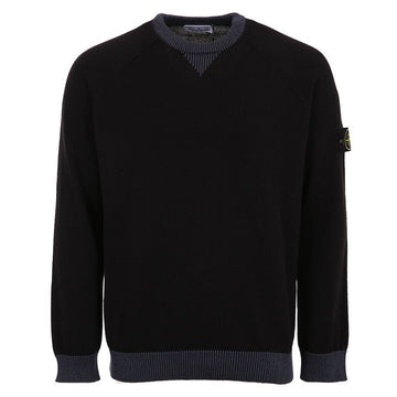 STONE ISLAND ルーズフィットクルーネックニット 154656818
