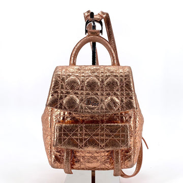Dior Canage Star Dust Metallic Pink Gold Backpack 110318-413 154660256