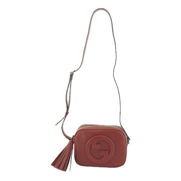 Gucci Mini Shoulder Bag 742360 1IV0G 6420 Leather Red Women's Crossbody 154660383