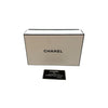 CHANEL Lambskin Flap Long Wallet Black 154660406 [P]