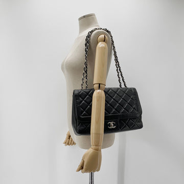 CHANEL Lambskin Quilted Flap Shoulder Bag Diana Bag 154660512