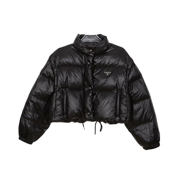 Prada Triangular Logo Crop Convertible Padding Size 38 154387594