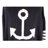 Thom Browne Diagonal Armband Anchor Knit Navy 4(105) 154661048 [P]