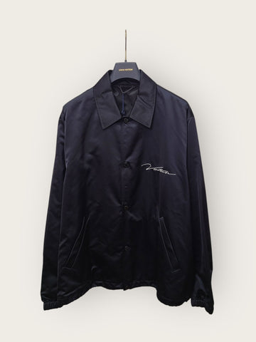 Louis Vuitton Black Bird LV Back Printing Coach Jacket 132433767