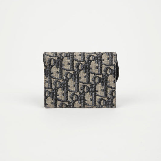 Dior Oblique Accordion Saddle Card Holder S5644CTZQ 154324804 [P]