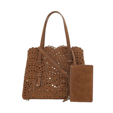 Alaia Mina 25 Shoulder Bag 154662583