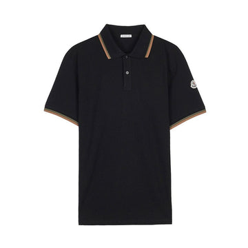 MONCLER Herren Doppelkragen Piqué Poloshirt 154662675 [P]