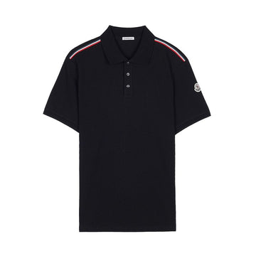 Moncler Trimming Pique Polo Shirt 154662677