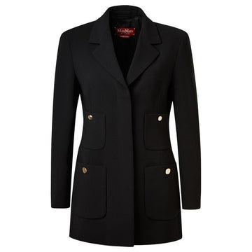 MaxMara FIORELLA Pocket Blazer Black 2426046061 001 119577511
