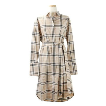 BURBERRY チェックコットンシャツワンピース 154680631