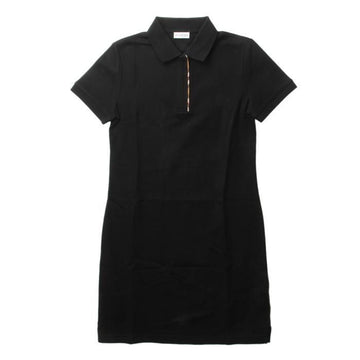 BURBERRY Reißverschluss Kurzarm Polo Kleid 154680632
