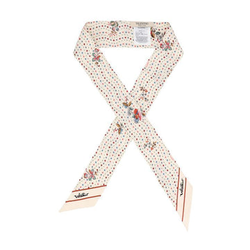 Valentino Papi Floral Silk Scarf 154210634 [P]