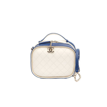 CHANEL Vanity Cosmetic Chain Top Handle and Crossbody Bag kk59673777 154681059