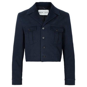 RECTO. Military Jacket in Vintage Navy 154681240
