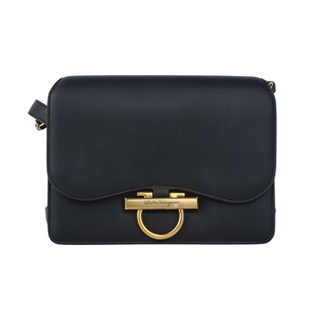 Salvatore Ferragamo Gold Gancini Lock Joan Crossbody Bag 36932K-3 154681409