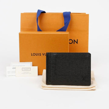 Louis Vuitton Taiga Leather Wallet Money Clip 154682032