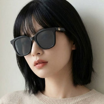 GUCCI Sonnenbrille GG1000SK 001 quadratisch Acetat asiatische Passform 89029615