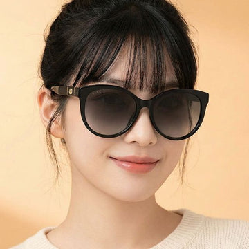 GUCCI サングラス GG0636SK 001 高級 ブラック フレーム アジアンフィット ファッション ラウンド 62831824