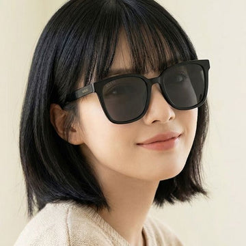 GUCCI Sonnenbrille GG1346SK 001 Oversized rechteckig Hornrahmen Fashion Asian Fit 61698548