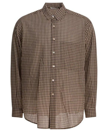 Auralee Light Cotton Check Big Shirt A25SS01GC 151053974