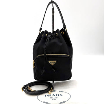 PRADA リナイロン ポコノ バケットバッグ クロスバッグ 1BH038 154682196