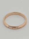 Cartier 1P Diamond Wedding Ring 3MM Size 58 B4232300 154683475 [P]