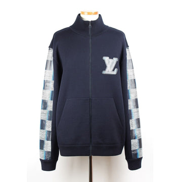 Louis Vuitton Wool and Leather Track Top Jacket XL 154683899