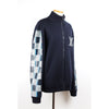LOUIS VUITTON ウールエンドレザーセットアップトラックネイビー 154684090 [P]
