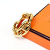 HERMES Dunkle Schalschnalle Gold Legate Schalschnalle ChandArc Kettenring 6VHEA28376 154684397 [P]