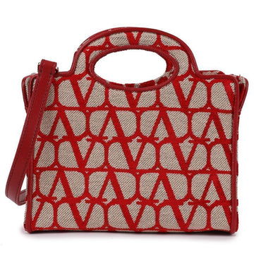 Valentino Twill Economographe Le Troisème Mini Shopper Bag 67046867