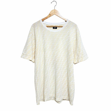 Fendi FF Jacquard Short Sleeve T-Shirt FY0936 A7D5 154684822