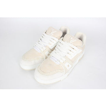 Louis Vuitton Denim Monogram Trainer Beige 9 154684829