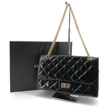 CHANEL 2.55 Patent Large Maxi Shoulder Bag 154684834