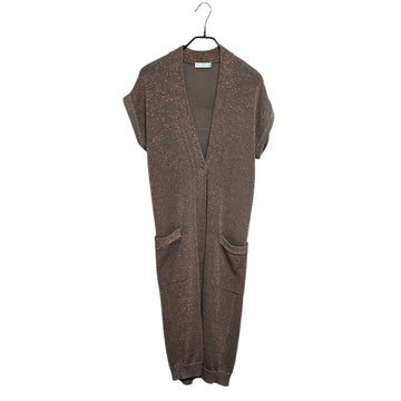 BRUNELLO CUCINELLI 女性用ノースリーブロングカーディガン 2304 154684973