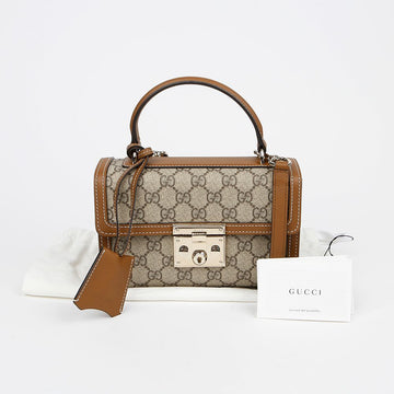 GUCCI Paddlock Small Top Handle Tote Schultertasche 154219927