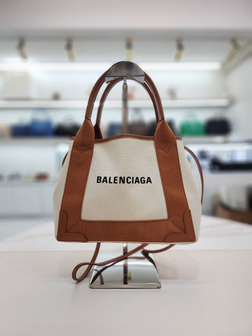 BALENCIAGA カバス XS キャメル トート兼ショルダーバッグ 390346 154693038
