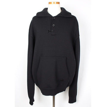 LOUIS VUITTON Limitierte Edition Sweater Strick Schwarz XL(105) 154693076
