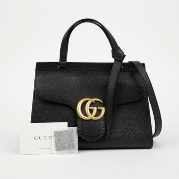 GUCCI GG マーモント ミニ トップ ハンドル トート ショルダーバッグ 442622 154221023