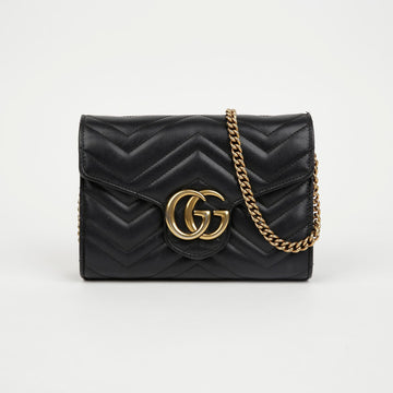 Gucci GG Marmont Mini Chain Shoulder Crossbody Bag 474575 154387625