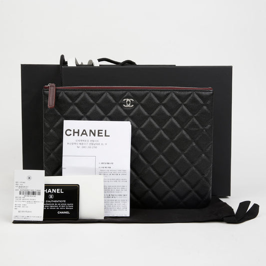 CHANEL Klassische New Medium Clutch A82545 154389711 [P]