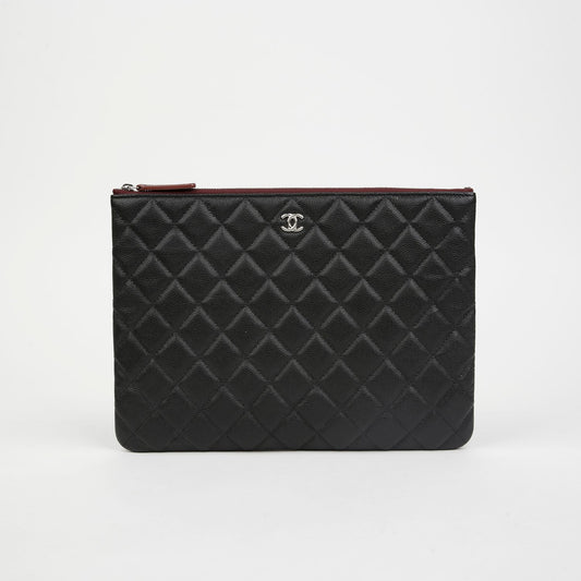 CHANEL Klassische New Medium Clutch A82545 154389711 [P]