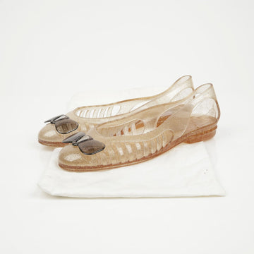 SALVATORE FERRAGAMO Jelly Flachschuhe Größe 10 154429122