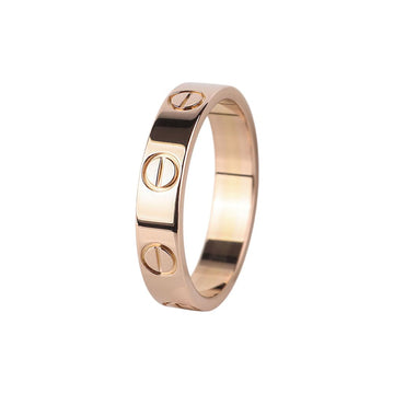 Cartier Mini Love Ring in Pink Gold 48 Size 36874-2 154694810